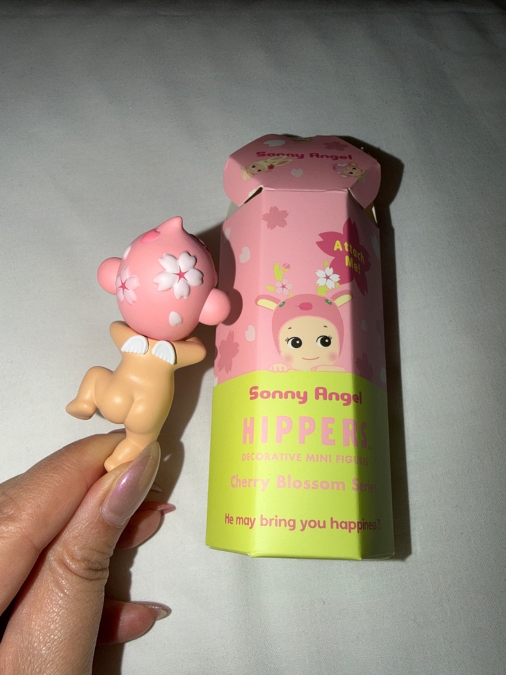 Sonny Angel Hipper Decorative Mini Figure - Pink Cherry Blossom - Picture 3 of 4
